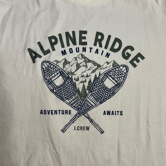 NWT - J. Crew Men's "Alpine Ridge" Graphic Print T Shirt - Size XL - Picture 3 of 6
